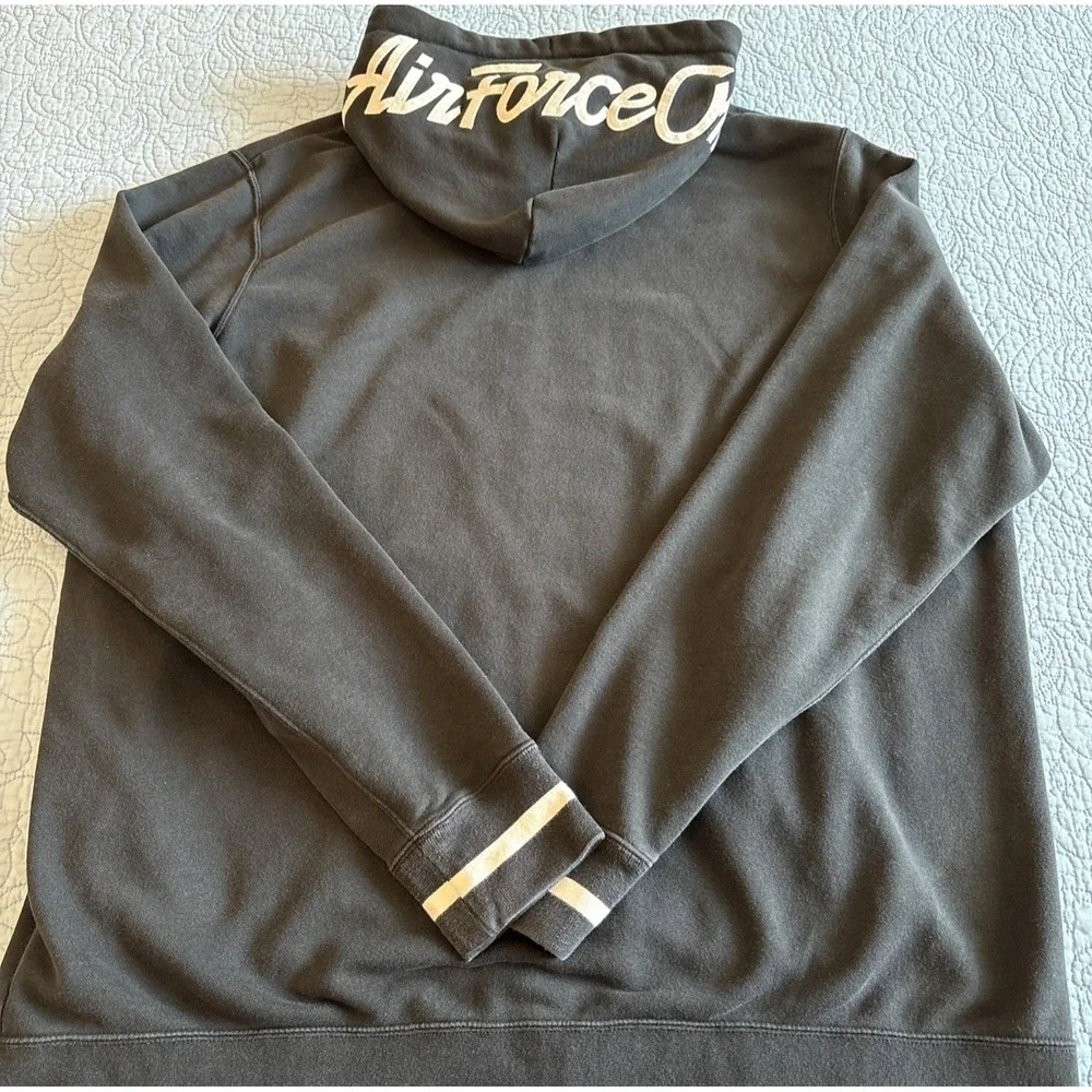 Nike Sportswear AF1 Men's Hoodie XXL Black French Terry Full Zip Sweatshirt